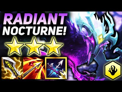 3 STAR NOCTURNE WITH RADIANT LAST WHISPER, 4 REVENANT, 4 ASSASSIN!! | Teamfight Tactics Patch 11.16