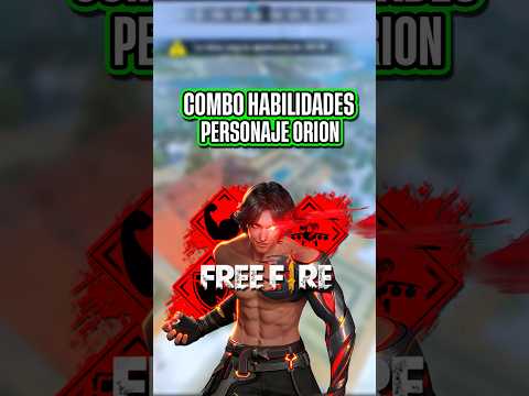 EL MEJOR COMBO de HABILIDADES con el PERSONAJE ORION 🔴😨#combohabilidades #orionfreefire