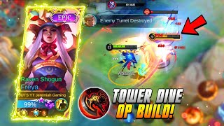 NEW BUILD!!! | BROKEN BUILD | TOP GLOBAL FREYA | FREYA BEST BUILD 2021 | MUST WATCH | MLBB✓