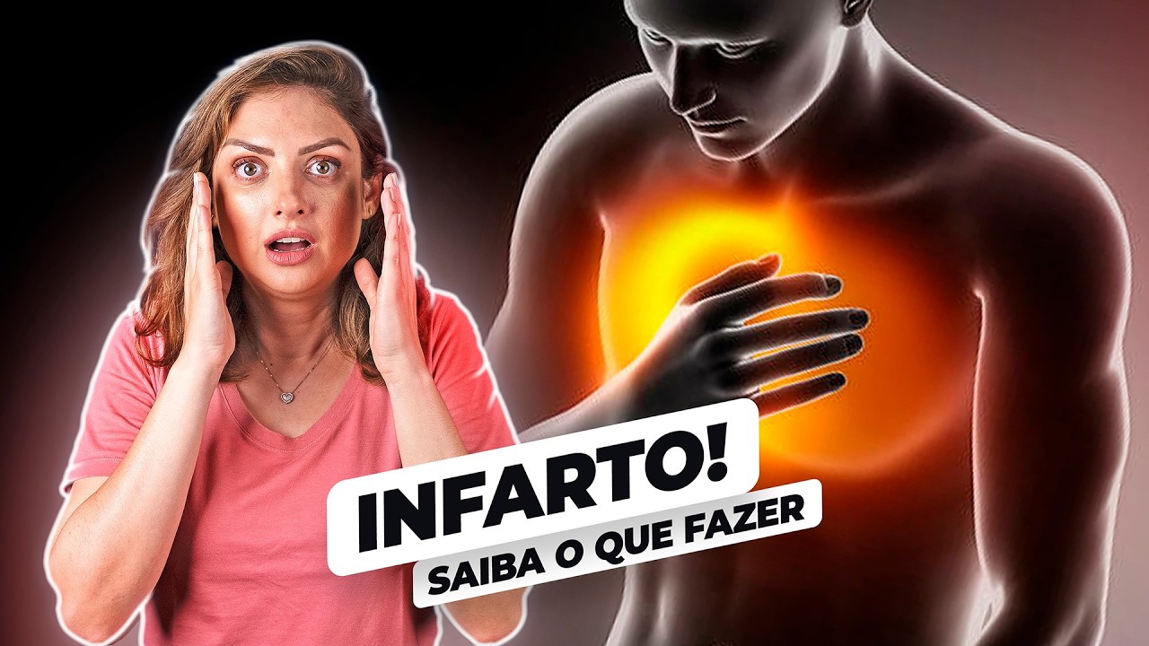 COMO agir RÁPIDO em caso de INFARTO! Socorro, Mari!