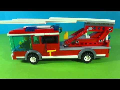 Vidéo LEGO City 7208 : La caserne des pompiers