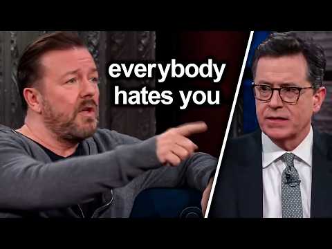 When Disrespectful Celebrities Get Destroyed By Ricky Gervais