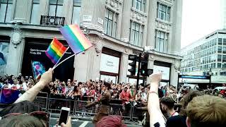 A Brit hadsereg is felvonult a London Pride-on