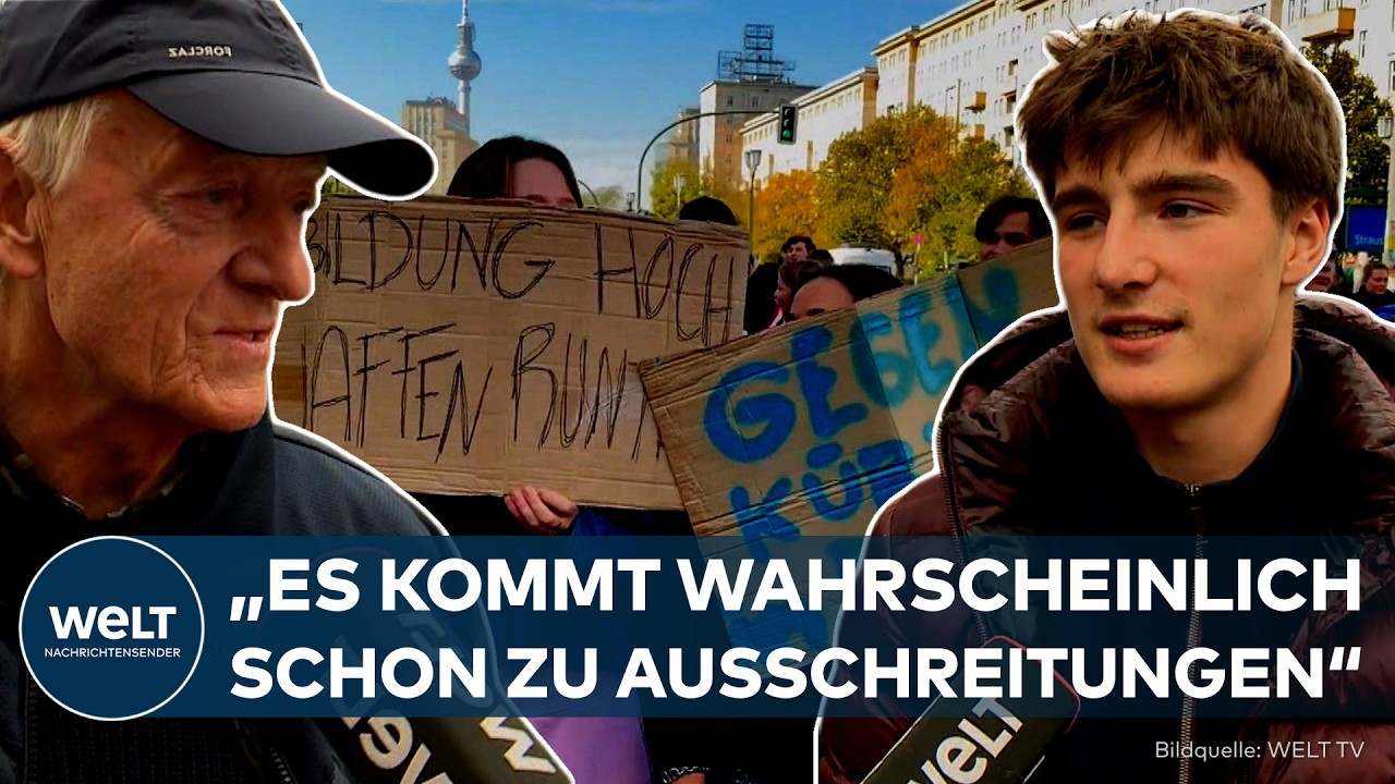 PROTESTE IN BERLIN: Drohen Ausschreitungen wie in Paris? Was Bürger jetzt sagen, lässt aufhorchen!