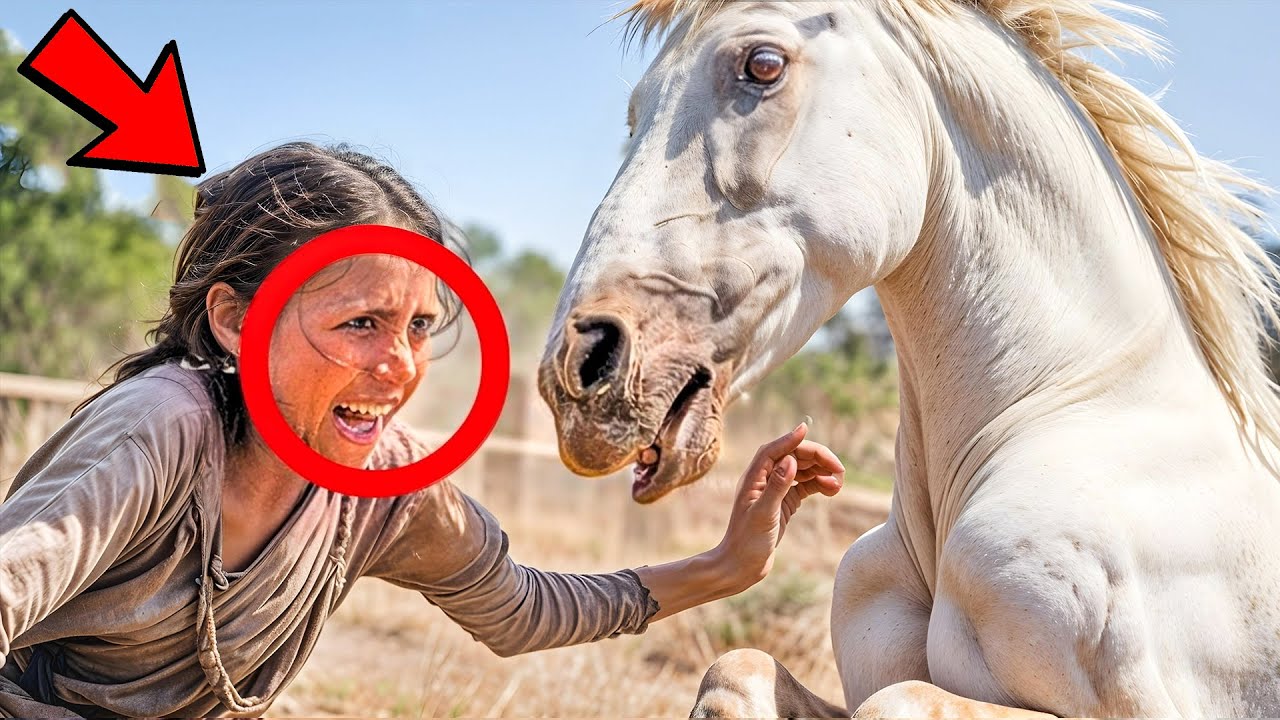 UMA MENINA MENDIGA DOMOU UM CAVALO INDOMÁVEL… O QUE ACONTECEU DEPOIS FOI DEVASTADOR…