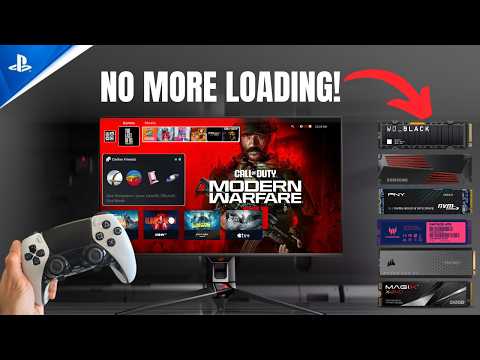 PS5 Pro SSD UPGRADE: Load Games 10x Faster! 🔥