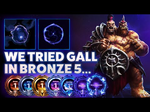 Gall Twisting Nether - WE TRIED GALL IN BRONZE 5... - Bronze 2 Grandmaster S2 2022
