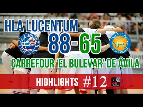 HLA Lucentum 88-65 Carrefour 'El Bulevar' de Ávila | #Highlights LEB Plata | Jornada 12