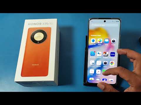 How to Show battery percentage in Honor X9b 5G || Honor me battery  percentage Kaise Dekhen