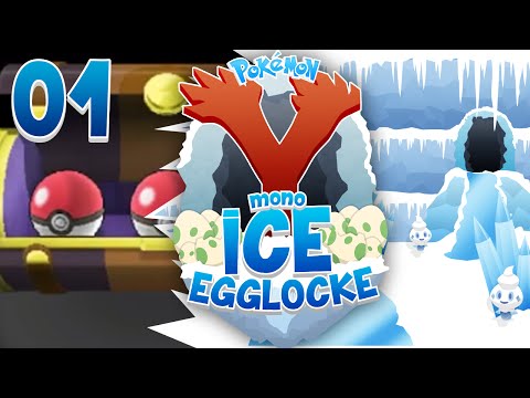 Pokemon Y MonoICE EGGLOCKE Let's Play w/ aDrive Episode 1 "What's Cooler than being Cool?"