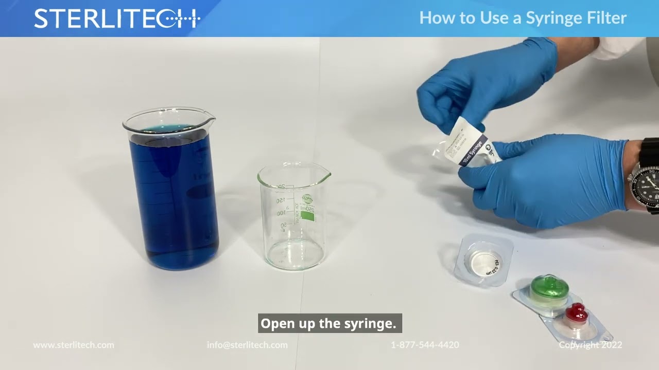 How to Use a Syringe Filter