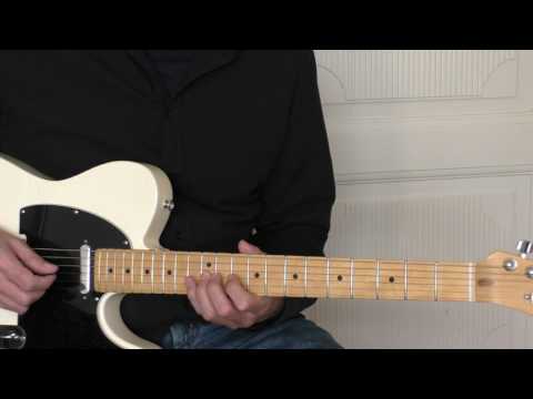 funky major pentatonic lick in the style of Robben Ford, Larry Carlton, Lee Ritenour