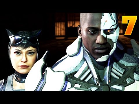 INJUSTICE 2 Story Campaign Walkthrough - Cyborg & Catwoman (Chapter 7)