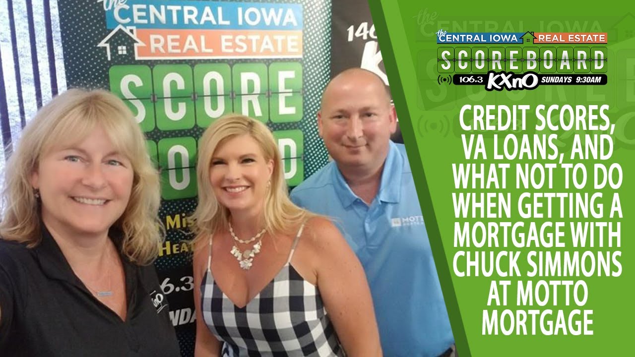 Ep. 14: Credit Scores, VA Loans, and What NOT to do when getting a Mortgage with Chuck Simmons at Motto Mortgage