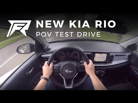 2017 Kia Rio 1.0 T-GDI 100HP - POV Test Drive (no talking, pure driving)