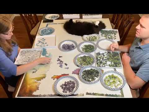 Ravensburger Reign of Dragons 3000 Piece Puzzle Part 1