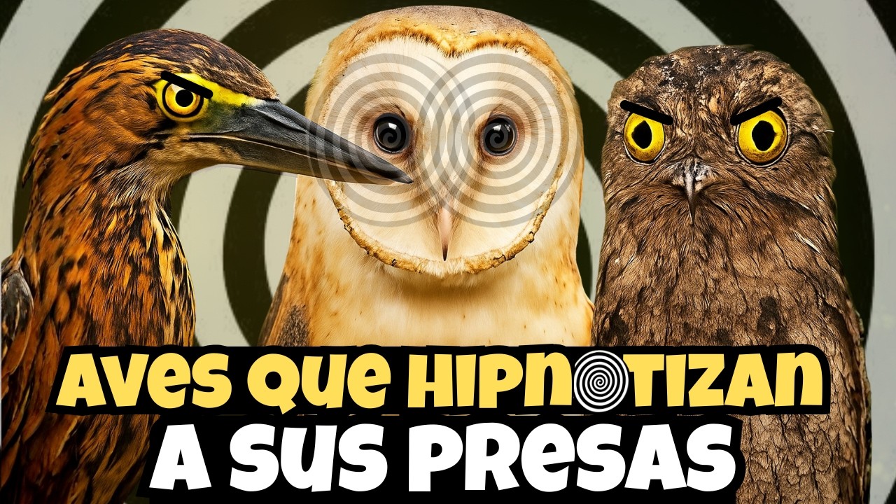 AVES QUE HIPNOTIZAN para CAZAR ¿Como lo Hacen?