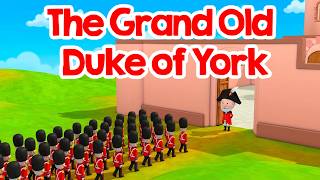 The Grand Old Duke Of York 💂‍♂️🇬🇧 | Little Baby Bum