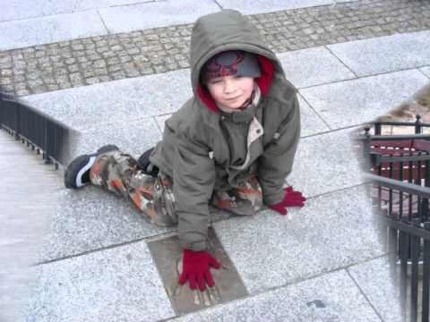 Nad morzem z synkiem 2008r