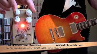 Video thumbnail for DMB Pedals: Lexi Overdrive (Les Paul to HIWATT SA212) by Brett Kingman