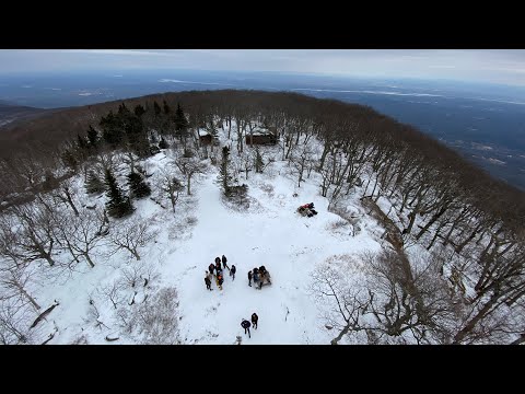Hiking Overlook Mountain Fire Tower Trail