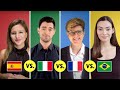 Spanish Vs Italian Vs French Vs Portuguese Romance Languages Comparison