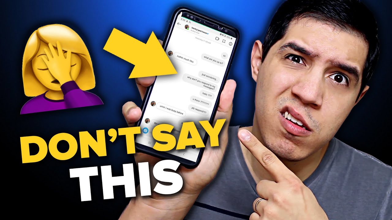 3 MAJOR Texting Mistakes To Avoid If You SUCK at Texting