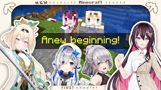 AZKi first time meeting Gozaru in New Holo Server [AZKi / Iroha / Kanata / Noel / Hololive]