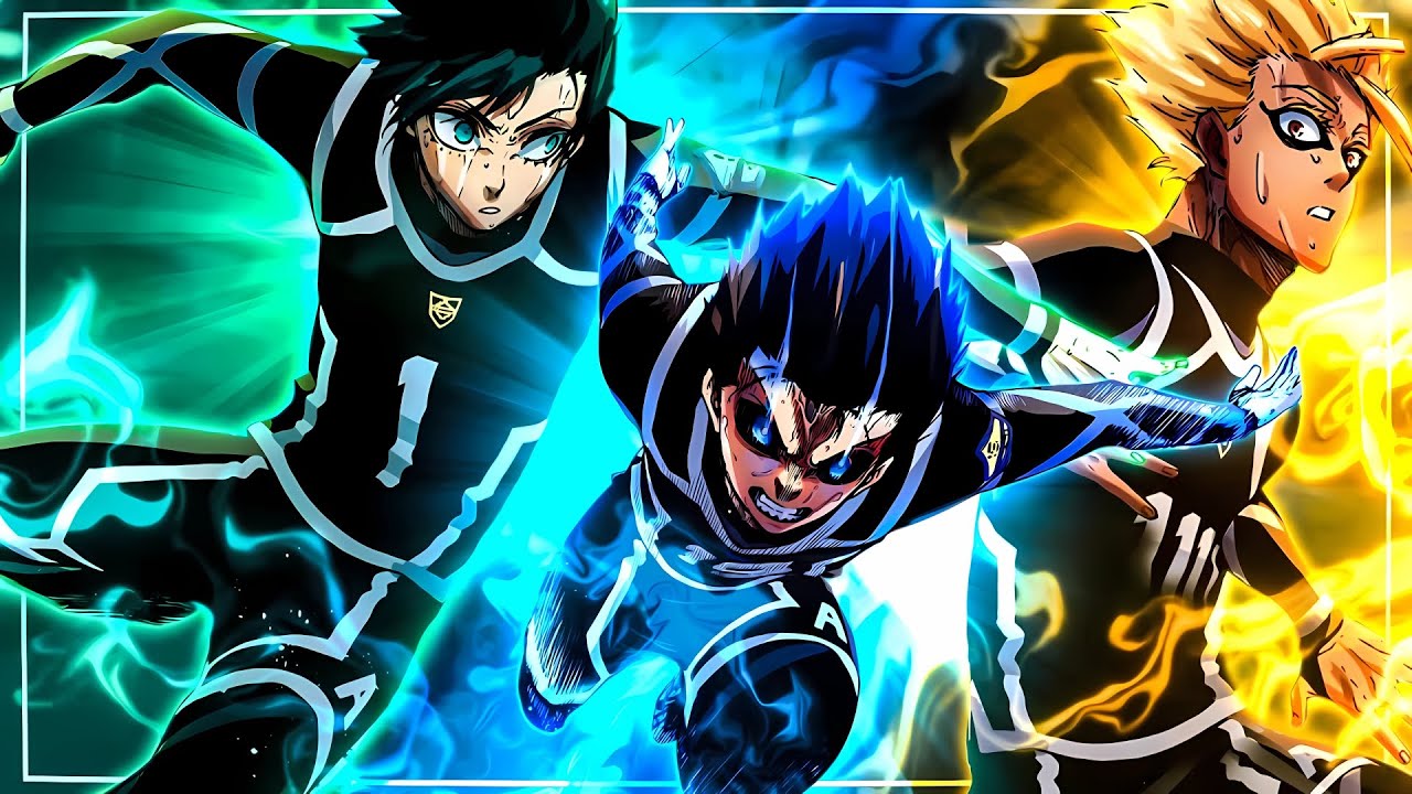 BLUE LOCK TIME A VS TIME B - O DESPERTAR DE ISAGI ( PARTIDA COMPLETA )