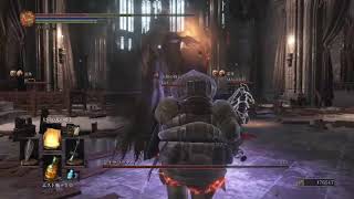 「【DARK SOULS 3】装備重量100％超え縛りカンスト攻略ボス撃破シーン！＃8！法王サリヴァーン戦！