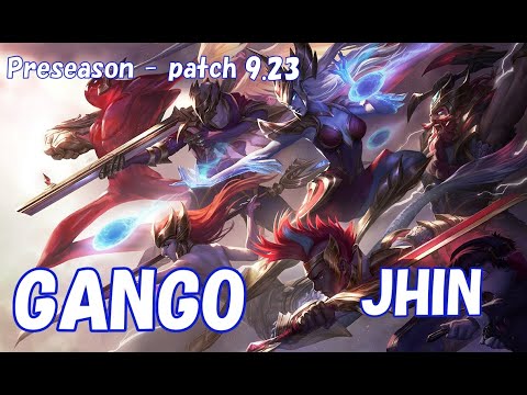 【韓国サーバーチャレ・元LJL選手】元KT GANGO ジン(Jhin) VS Gen G Ruler カイサ(Kai'sa) BOT - Patch9.23 KR Ranked【LOL】