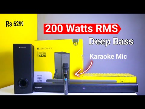 Thumbnail for Unbelievable Sound at This Price! Zebronics Jukebar 4120 Soundbar Review