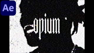 How To Make The OPIUM Effect In After Effects