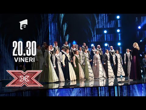 Corul Naţional de Cameră Madrigal a avut un moment impresionant pe scena X Factor