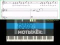 Макс Корж - Мотылёк (Ноты, Видеоурок для фортепиано)(piano tutorial ...