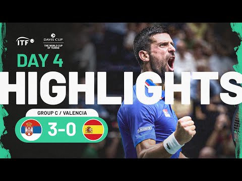 Highlights: Spain v Serbia | Davis Cup 2023