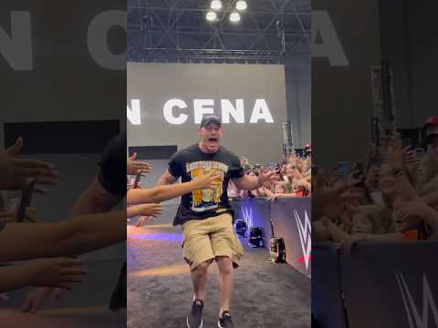 John Cena’s Fanatics Fest Entrance