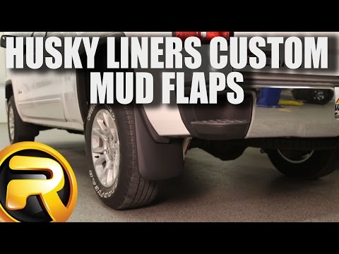 How to Install Husky Liners Custom Molded Mud Flaps on 2015 GMC Sierra