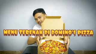 MAKAN PIZZA TAPI SERASA CHEESE BURGER ? | DOMINO'S PIZZA