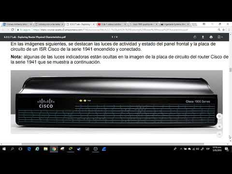 6.3.2.7 Práctica de laboratorio: Exploración de las características físicas del router