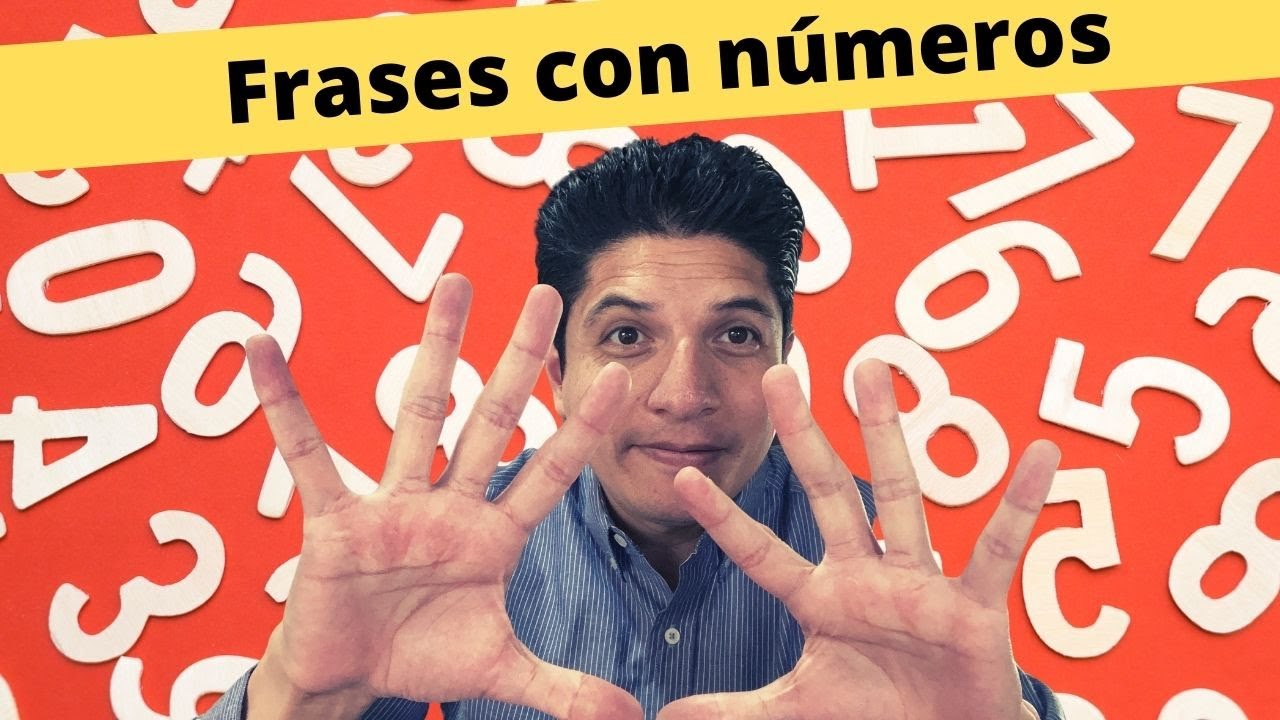 Frases con números (1-10) - Aprende Español con Juan Carlos 🤗🤩🤪1️⃣2️⃣3️⃣😉😇🥰😎
