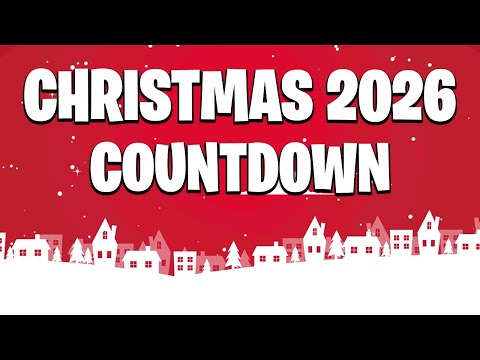 CHRISTMAS COUNTDOWN LIVE - HOW LONG UNTIL CHRISTMAS 2026?