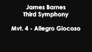 Download lagu James Barnes, Third Symphony 'The Tragic'. Mvt 4 mp3