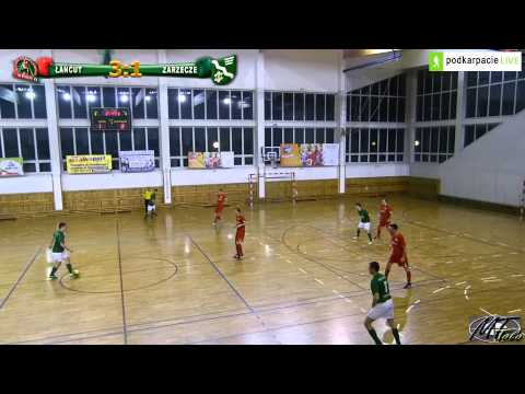 Skrót meczu Futsal II liga podkarp.SPAR Łańcut 5:3(3:1) GKS Zarzecze 2015-01-10