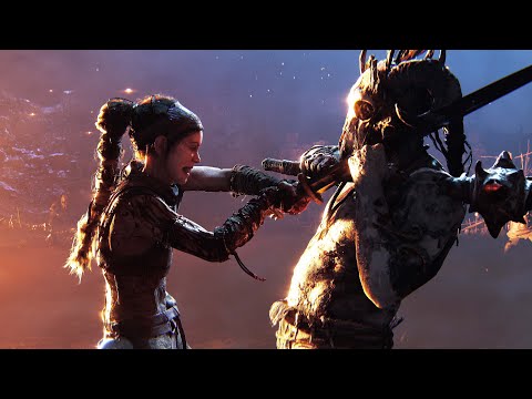 Draugar Battle (Ritual Scene) Hellblade 2: Senua's Saga [4K HDR 60FPS]