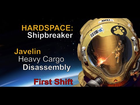 Hardspace: Shipbreaker - [Javelin Heavy Cargo Disassembly] Gameplay Showcase [Ultra, 4K/60Fps]