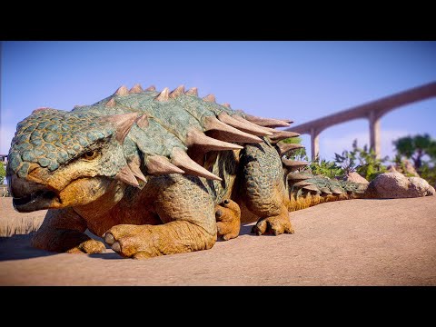 BUMPY vs TORO in CAMP CRETACEOUS (DINOSAURS BATTLE) - Jurassic World Evolution 2