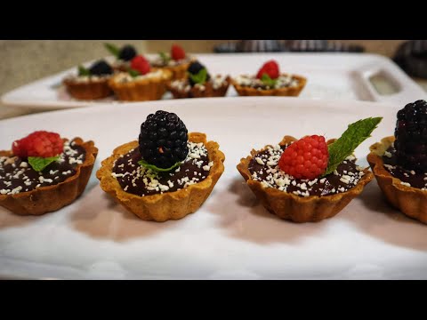 How to make sugar-free mini-chocolate tarts and tart shells