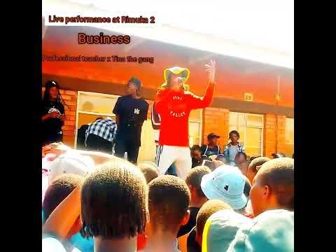 this is professional teacher x Tina the gang live performance at Rimuka 2