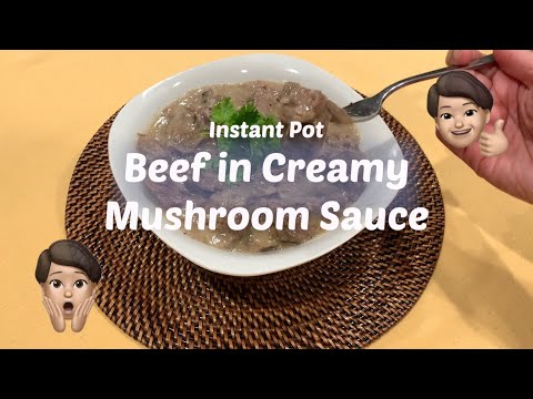 Easy Beef in Creamy Mushroom Sauce